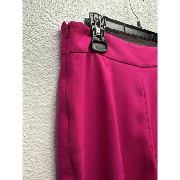 ZARA Women's Flowy Wide Leg Pants Hot Pink-Fuschia Dress Pants Size M - Picture 6 of 14